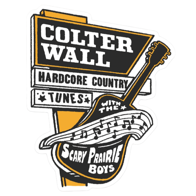 Guitar Sign Sticker
